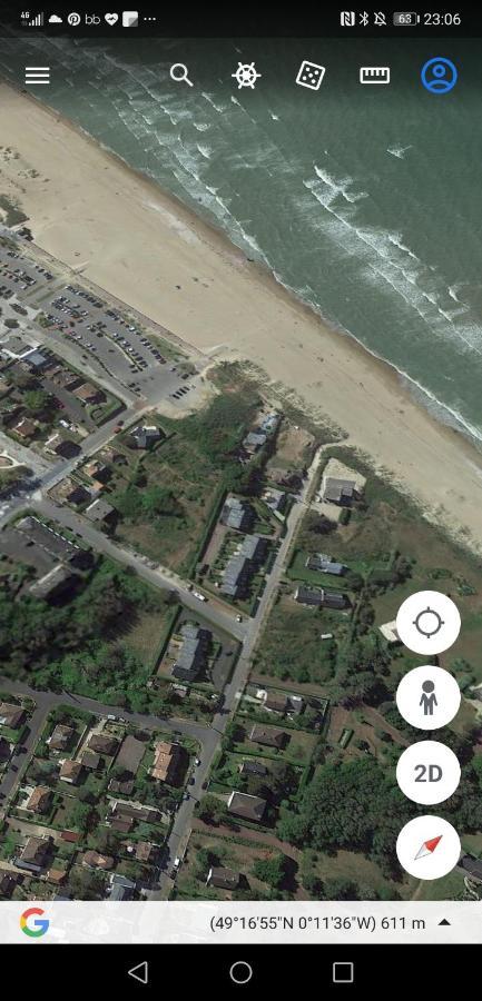 Les Baigneurs Villa Merville-Franceville-Plage Bagian luar foto