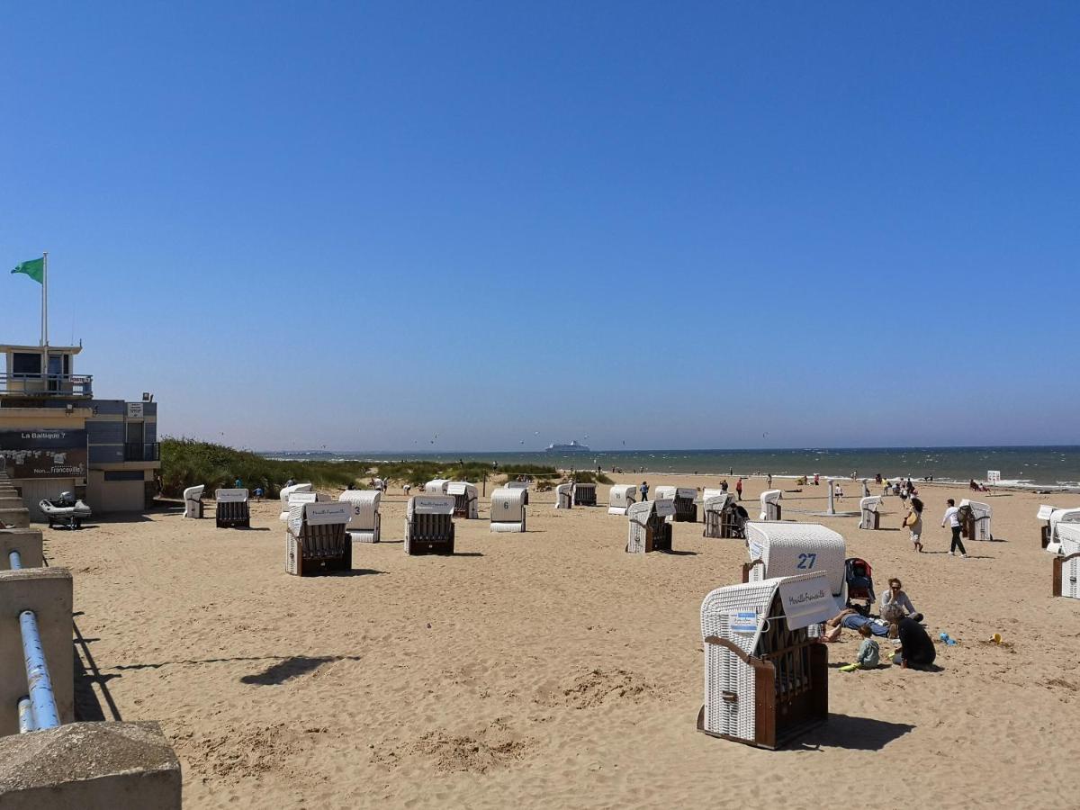 Les Baigneurs Villa Merville-Franceville-Plage Bagian luar foto
